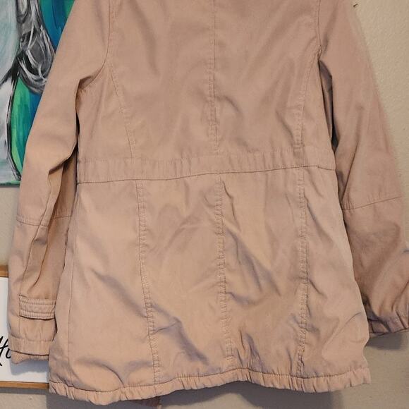 Coat #Mo medium calm pink jacket fake fur lining very warm bomber jacket style - Picture 4 of 11